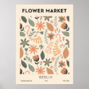 Search for retro floral posters Flower market