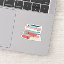 Search for cute reading stickers Colourful