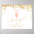 Search for champagne glass art Gold