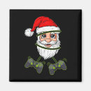 Search for video game magnets Santa
