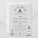 Search for lighthouse nautical wedding invitations Rustic
