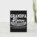 Search for knows everything cards Papa