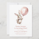 Search for bunny birthday invitations Some bunny is 1