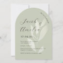 Search for leaf engagement party invitations Modern
