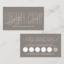 Search for salon loyalty cards Beautician