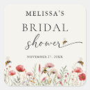 Search for honey square stickers Bride to bee