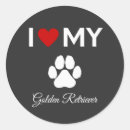 Search for golden retriever dog stickers Puppies