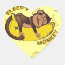 Search for cute cartoon monkey stickers Banana