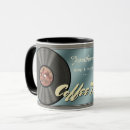 Search for retro vinyl mugs Music