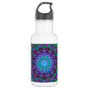 Search for mandala water bottles Blue