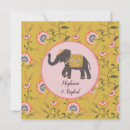 Search for indian elephant invitations Pink