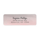 Search for pink ombre return address labels Chic