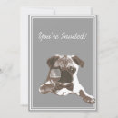 Search for fine birthday invitations Dog