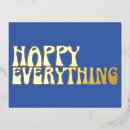 Search for happy everything cards Typography