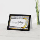 Search for he put a ring on it invitations Gold