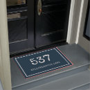 Search for beautiful doormats Blue