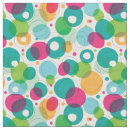 Search for bubble pattern fabric Colourful
