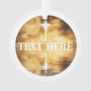 Search for religious symbol christmas tree decorations Cross