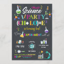 Search for mad science birthday invitations Laboratory