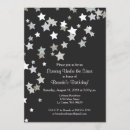 Search for under the stars invitations Silver