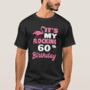 Search for flamingo birthday tshirts Cute