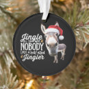 Search for donkey christmas tree decorations Snow