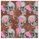 Search for halloween skull fabric Floral
