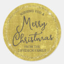 Search for christmas wishes stickers Gold