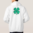 Search for 4 leaf clover hoodies Irish