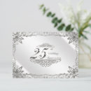Search for 25th rsvp cards Silver