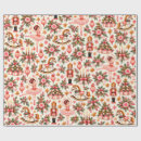 Search for nutcracker ballet wrapping paper Vintage