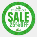 Search for leprechaun stickers Green