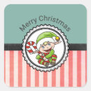 Search for red candy cane stripes stickers Merry christmas