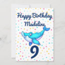 Search for whale birthday cards Blue