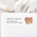 Search for pomeranian return address labels Puppy