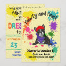 Search for french fun invitations Dog