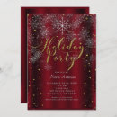 Search for gold snowflakes invitations Festive
