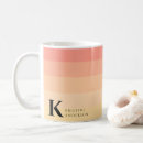 Search for color block mugs Monogrammed