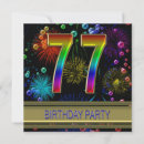 Search for seventy seven invitations 77th