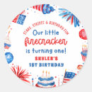 Search for firecrackers stickers Red white and blue