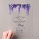 Search for transparent invitations Purple