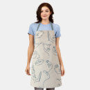 Search for beautiful woman aprons Face
