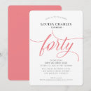 Search for coral birthday invitations Cute