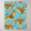 Search for foxes posters Flower