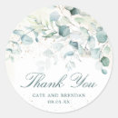 Search for eucalyptus wedding stickers Botanical