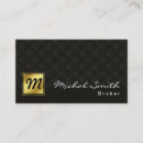 Search for luxury real estate agent business cards Broker
