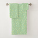 Search for spring green bath towels Dots