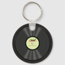 Search for musician round key rings Vintage