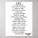 Search for poets posters Life