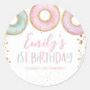 Search for part stickers Doughnut party